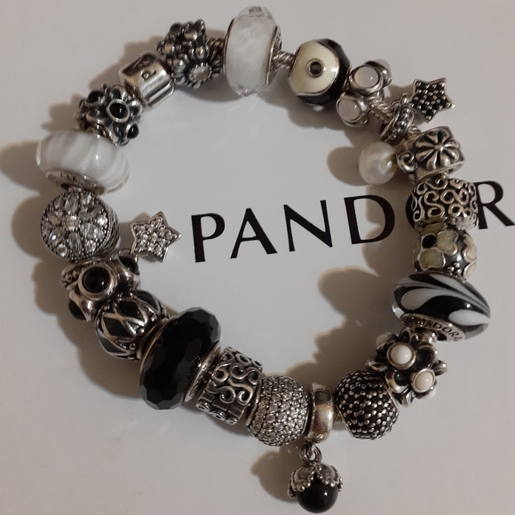 Pandora Jewelry - Pandora bracelet full Authentic 21 charms
